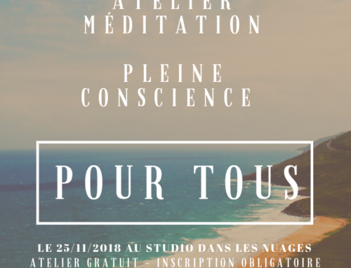 Pourquoi faire un atelier de méditation au studio ?