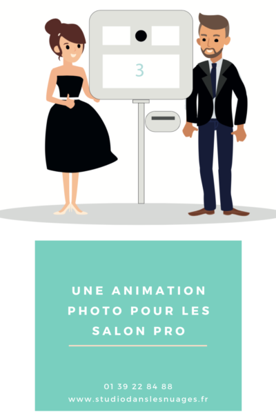 Photomaton dans le Val-d'Oise pour Salon Professionnel